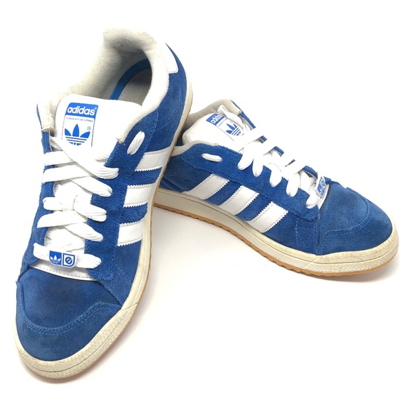 old school blue adidas